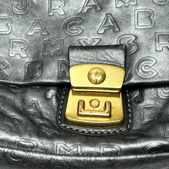 Marc Jacobs large leather fold-over shoulder bag - Picture 9 of 9